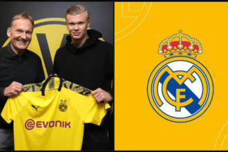 Haaland Dreams of Real Madrid Move but Will Stay at Manchester City, Says Dortmund Chief