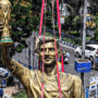 Lionel Messi statue removed in India after safety concerns over swaying structure
