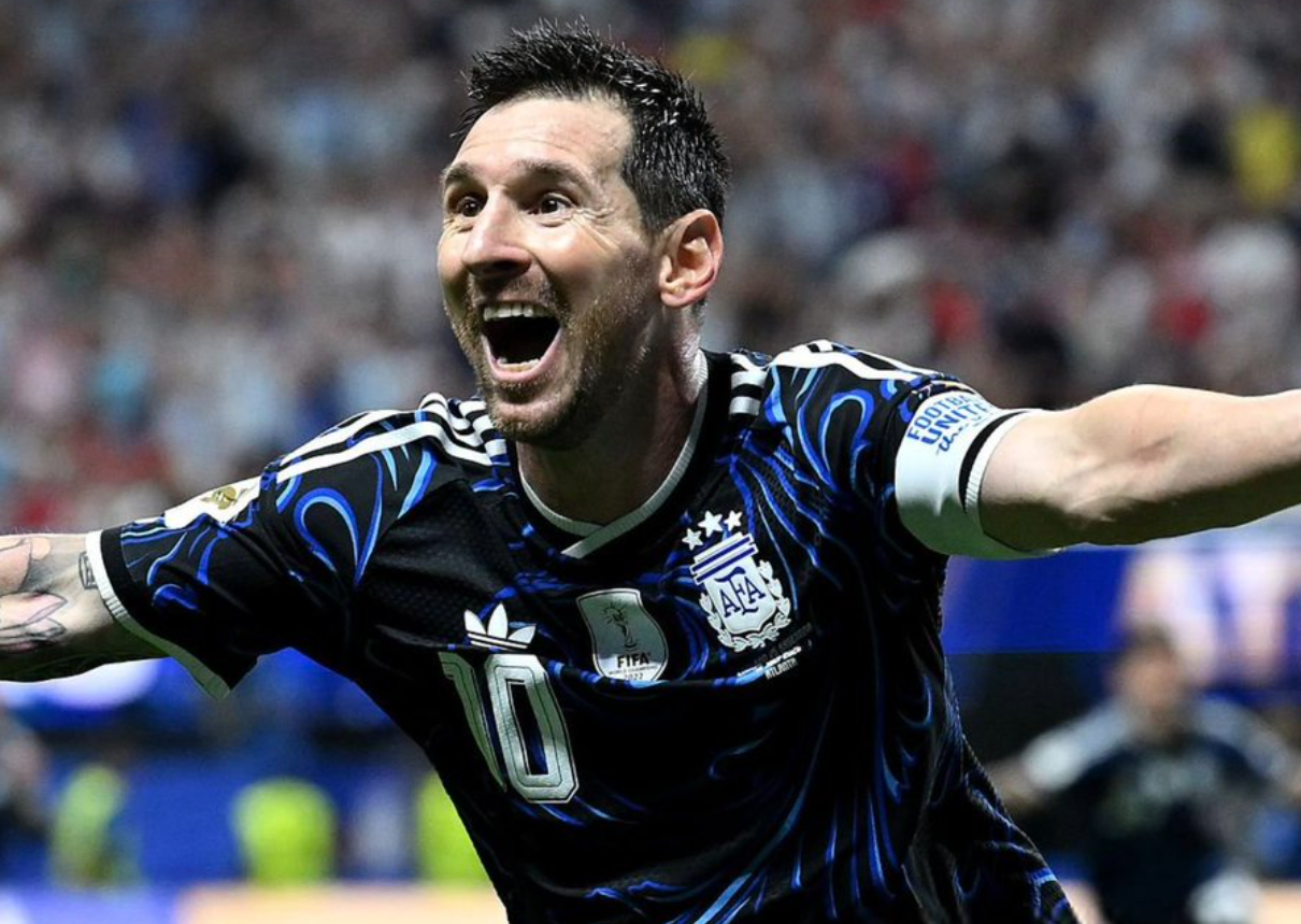 Messi once again provided the inspiration