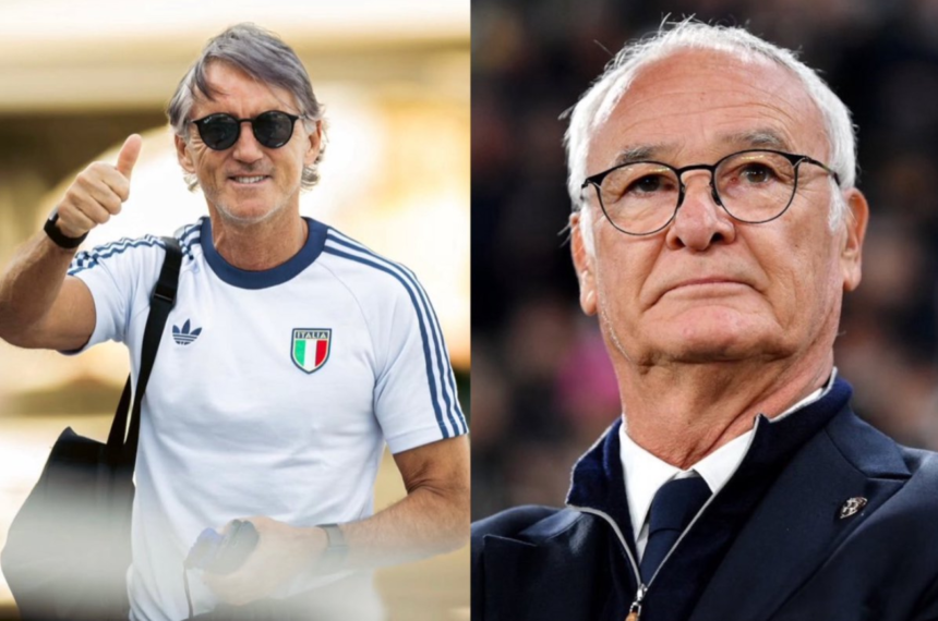 Roberto Mancini Italy head coach