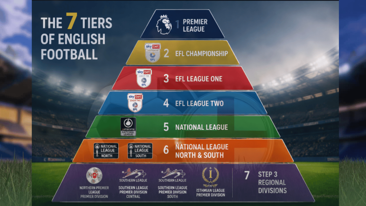 7 Tiers of English Football