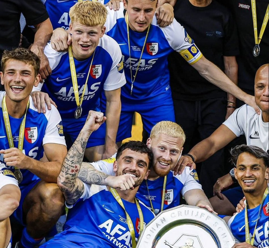 AZ thrash PSV 4-0 to win second Johan Cruyff Shield