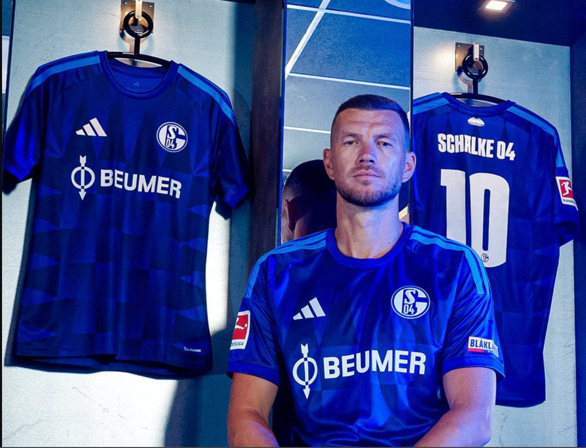 Edin Džeko Extends Schalke Contract