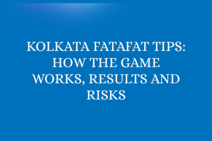 Kolkata Fatafat Tips