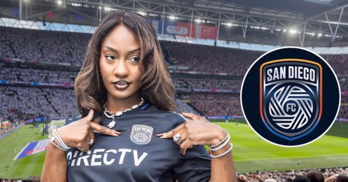 Tems, the Lagos-born singer joined the ownership group of Major League Soccer club San Diego FC through her company