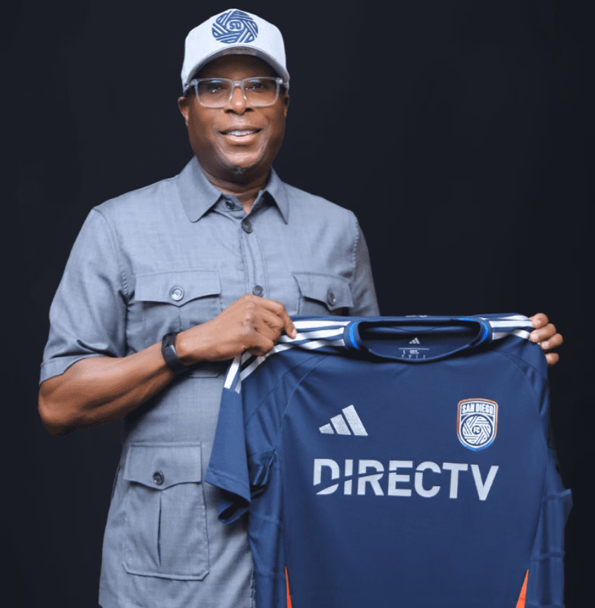 Tunde Folawiyo is another Nigerian investor with an international football connection through San Diego FC