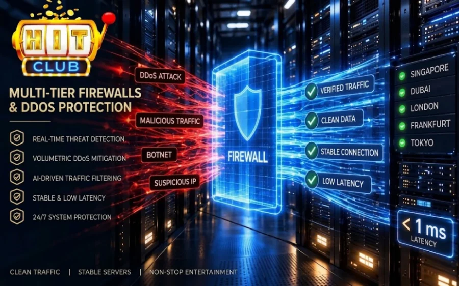 Multi-tier firewalls integrated with AI traffic filtering mitigate DDoS attacks and maintain sub-1ms latency across global nodes.