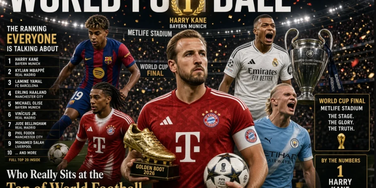 Top 20 Best Football Players in the World Right Now